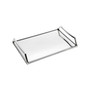 Oblong Mirror Serving Tray with Handles