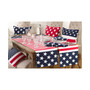Star Spangled American Flag Design Table Runner