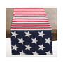 Star Spangled American Flag Design Table Runner
