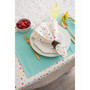 Multi Polka Dots Print Table cloth 60" X 104"