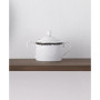 Rill Sugar and Creamer, Set of 2