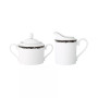 Rill Sugar and Creamer, Set of 2
