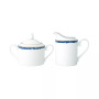 Rill Sugar and Creamer, Set of 2