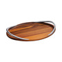 Nambe Braid 19" Handled Serving Tray