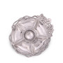 Designs Aluminum Grape Open Vine Round Tray 5-Sections