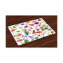 Flower Place Mats, Set of 4