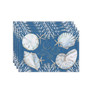 Playa Shells Set of 4 Placemats, 13" x 19"
