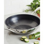 Clad Stainless Steel 12.5" Induction Stir Fry Pan
