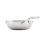 Clad Stainless Steel 12.5" Induction Stir Fry Pan