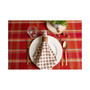 Autumn Spice Plaid Tablecloth