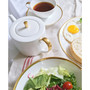 Golden Edge Tea Pot