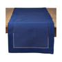Classic Hemstitch Border Table Runner, 16" x 90"