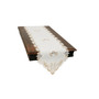 Anais Elegant Lace Embroidered Cutwork Table Runner