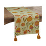 Embroidered Floral Runner