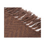 Knit Zig Zag Textured Woven Micro Chenille Throw