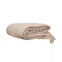 Knit Zig Zag Textured Woven Micro Chenille Throw