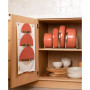 Aluminum Non-Toxic Ceramic Non-Stick 7 Piece Cookware Set
