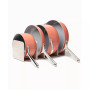 Aluminum Non-Toxic Ceramic Non-Stick 7 Piece Cookware Set