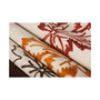 Rustic Autumn Embroidered Fall Table Runner, 36" x 16"
