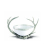 Pewter Antler Bowl Centerpiece