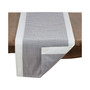 Table Runner with Banded Border, 72" x 16"