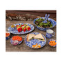 Cobalt Swirl Enamelware Collection 16" x 12" Oval Platter