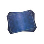 Blue Croc Placemats, Set of 4