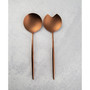 Gaze Copper Mirror Serving Set, 2 Piece