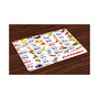 Educational Place Mats, Set of 4