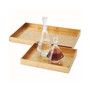 Luxe Gold Leaf Rectangle Tray Large