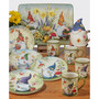 Garden Gnomes Rectangular Platter 16"