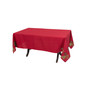 Christmas Pine Tree Branches Embroidered Tablecloth