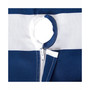 Nautical Blue Cabana Stripe Outdoor Table cloth with Zipper 60" X 84"