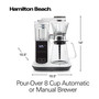 Convenient Craft Automatic or Manual Pour-Over Coffee Maker