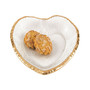Gold Edge Heart Plate 7.5"