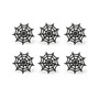 Spider Web Napkin Ring, Set of 6