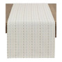 Table Runner with Stitched Line Design, 54" x 16"