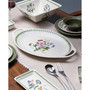 Botanic Garden Oval Handled Platter