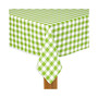 Buffalo Check Green 100% Cotton Table Cloth for Any Table 60"X104"