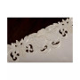 Garden Trellis Embroidered Cutwork Table Runner, 15" x 34"