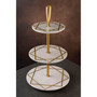 Marbella Three Tier Marble Cake Stand