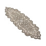 Beaded Scroll Motif Table Runner