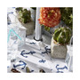 Anchors Print Outdoor Tablecloth with Zipper, 60" x 84"