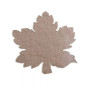 Metallic Leaf Die Cut Placemat