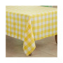 Buffalo Plaid Design Cotton Blend Tablecloth, 70" x 70"