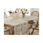 Hand-Beaded Table Runner