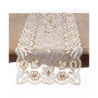 Hand-Beaded Table Runner