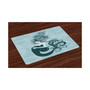 Mermaid Place Mats, Set of 4