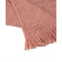 Checked Lightweight Cotton Woven Throw, 50" x 60"