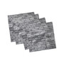Wall Theme Set of 4 Napkins, 12" x 12"